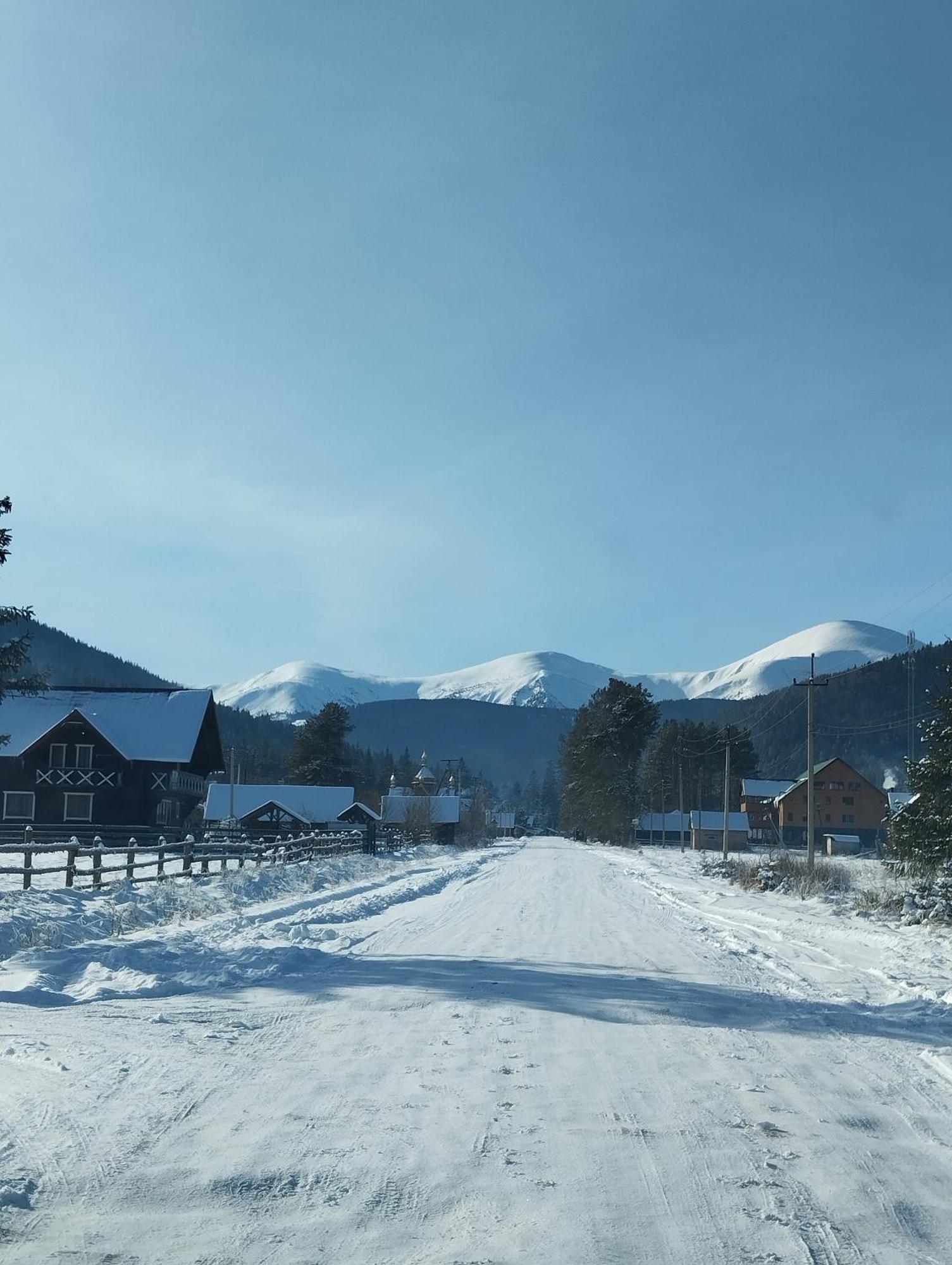 Кришталеві Вершини Villa Vorokhta Bagian luar foto